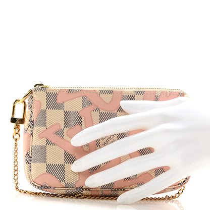 Louis Vuitton Damier Azur Tahitienne Mini Pochette Accessories 2 of 7