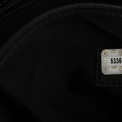 Chanel Caviar Large CC Shoulder Bag Black 7 of 10