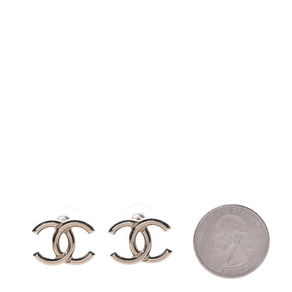 Chanel Metal CC Earrings Gold 2 of 5