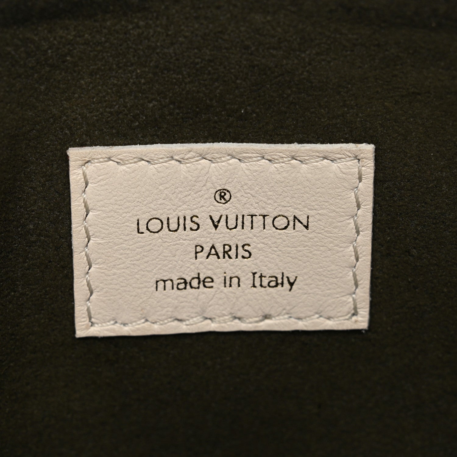Louis Vuitton Lambskin Embossed Monogram Coussin PM Beige Cream 6 of 11