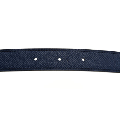 Hermes Epsom Swift 24mm Mini Constance H Belt 90 36 Bleu Saphir 6 of 9