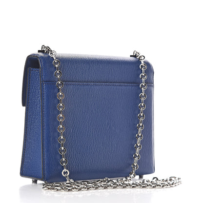 Hermes Chevre Chamkila Mini Verrou Chaine Bag Bleu Encre 3 of 12