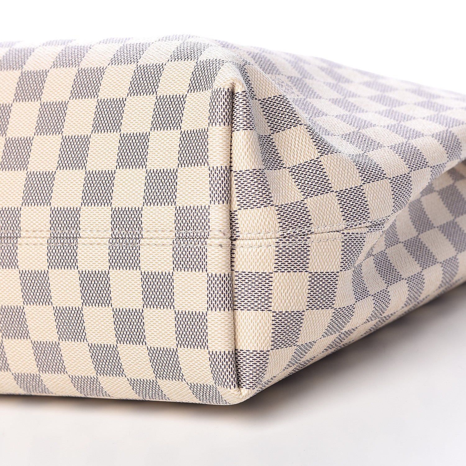 Louis Vuitton Damier Azur Graceful MM Rose Ballerine 10 of 12