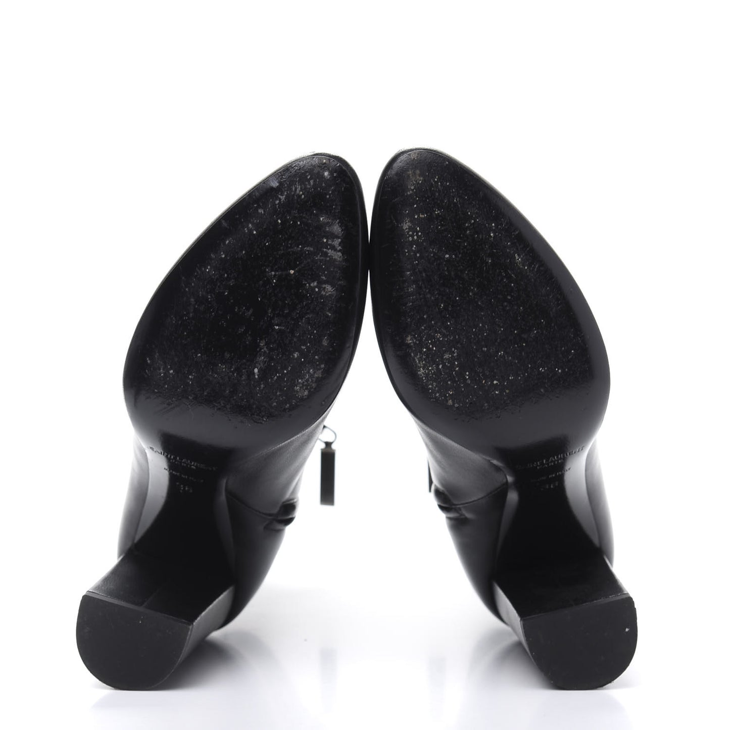 Nappa Vendome Loulou Ankle Zip Boot 36 Black