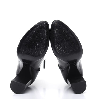 Saint Laurent Nappa Vendome Loulou Ankle Zip Boot 36 Black 5 of 8