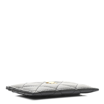Chanel Caviar Quilted Card Holder Black 4 of 8