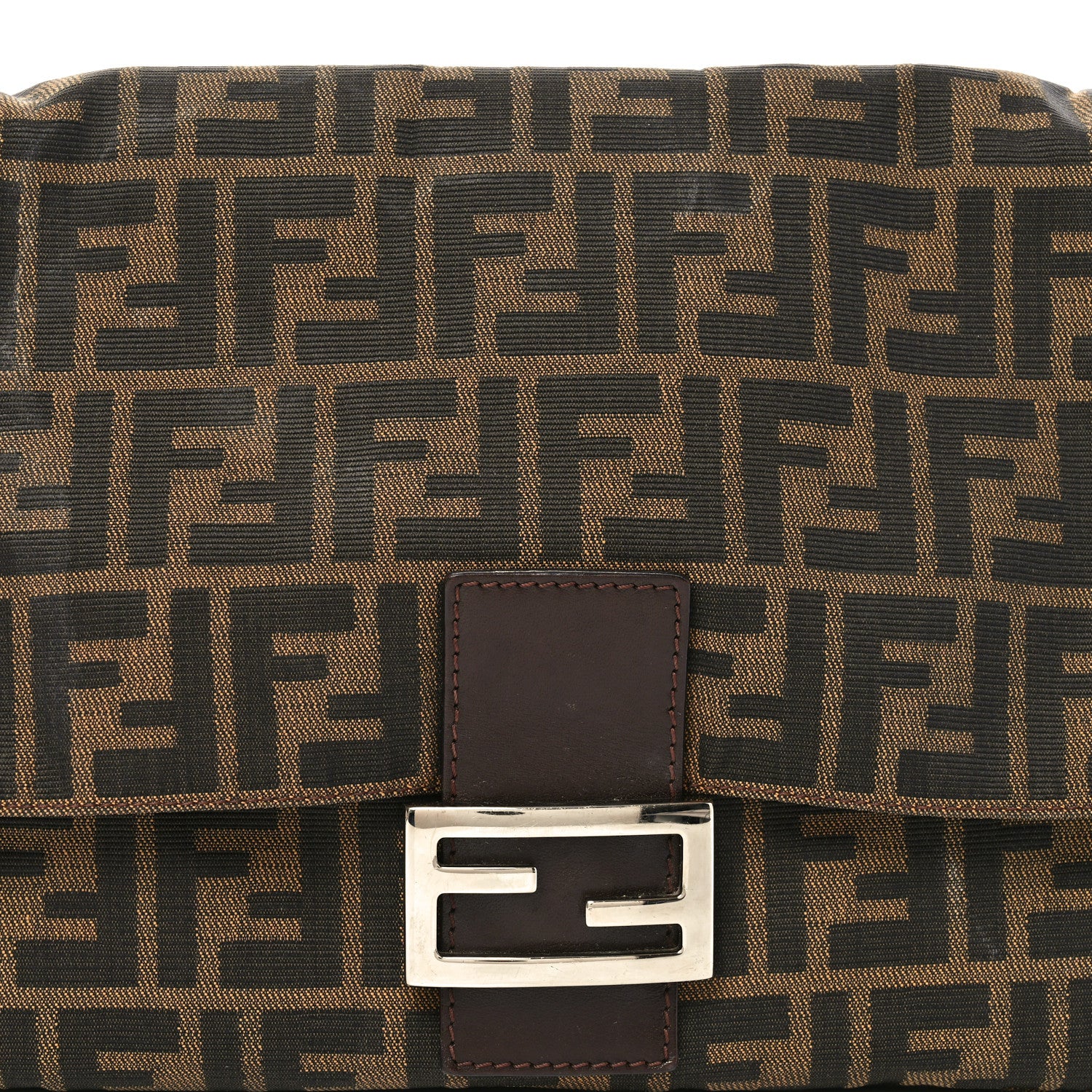 Fendi Zucca Mama Baguette Tobacco 8 of 10