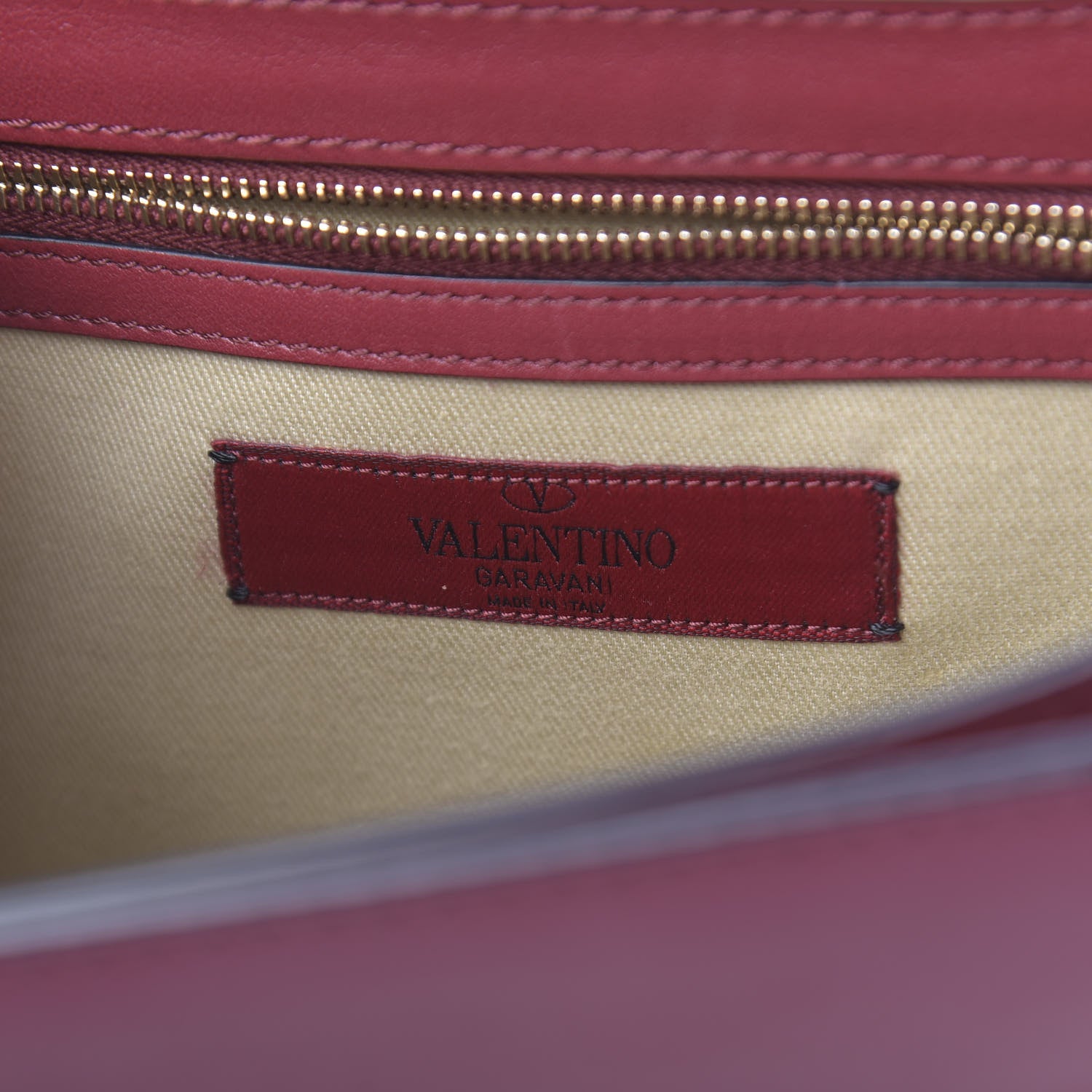 Valentino Garavani Vitello Medium Rockstud Flap Saddle Bag Scarlet 6 of 9