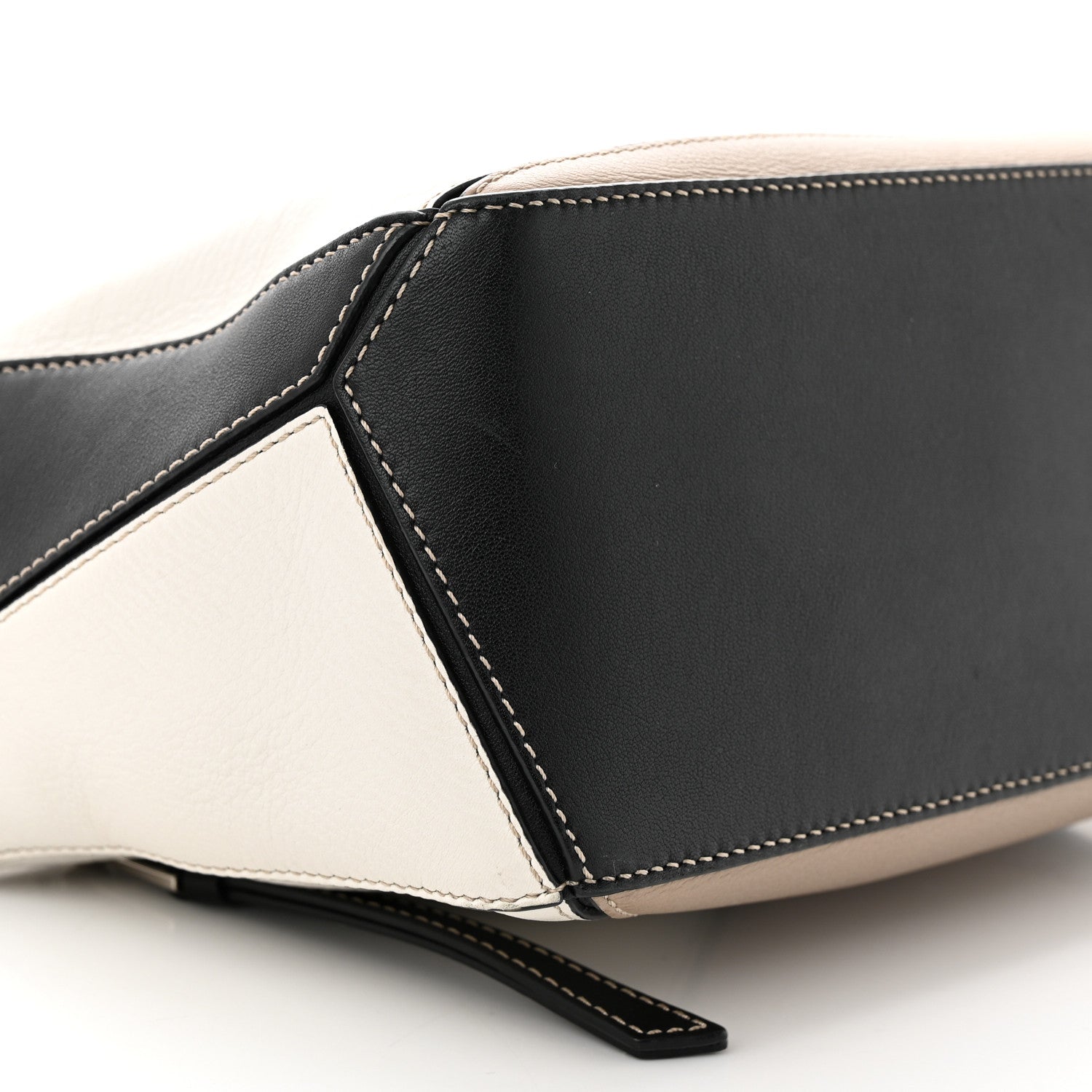 Loewe Calfskin Small Puzzle Bag Black Taupe 9 of 14