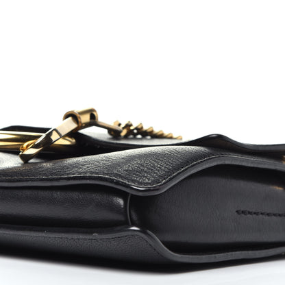Chloe Goatskin Small Faye Shoulder Bag Black 9 of 9