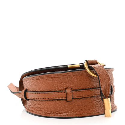 Chloe Calfskin Mini Marcie Round Crossbody Bag Tan 4 of 12