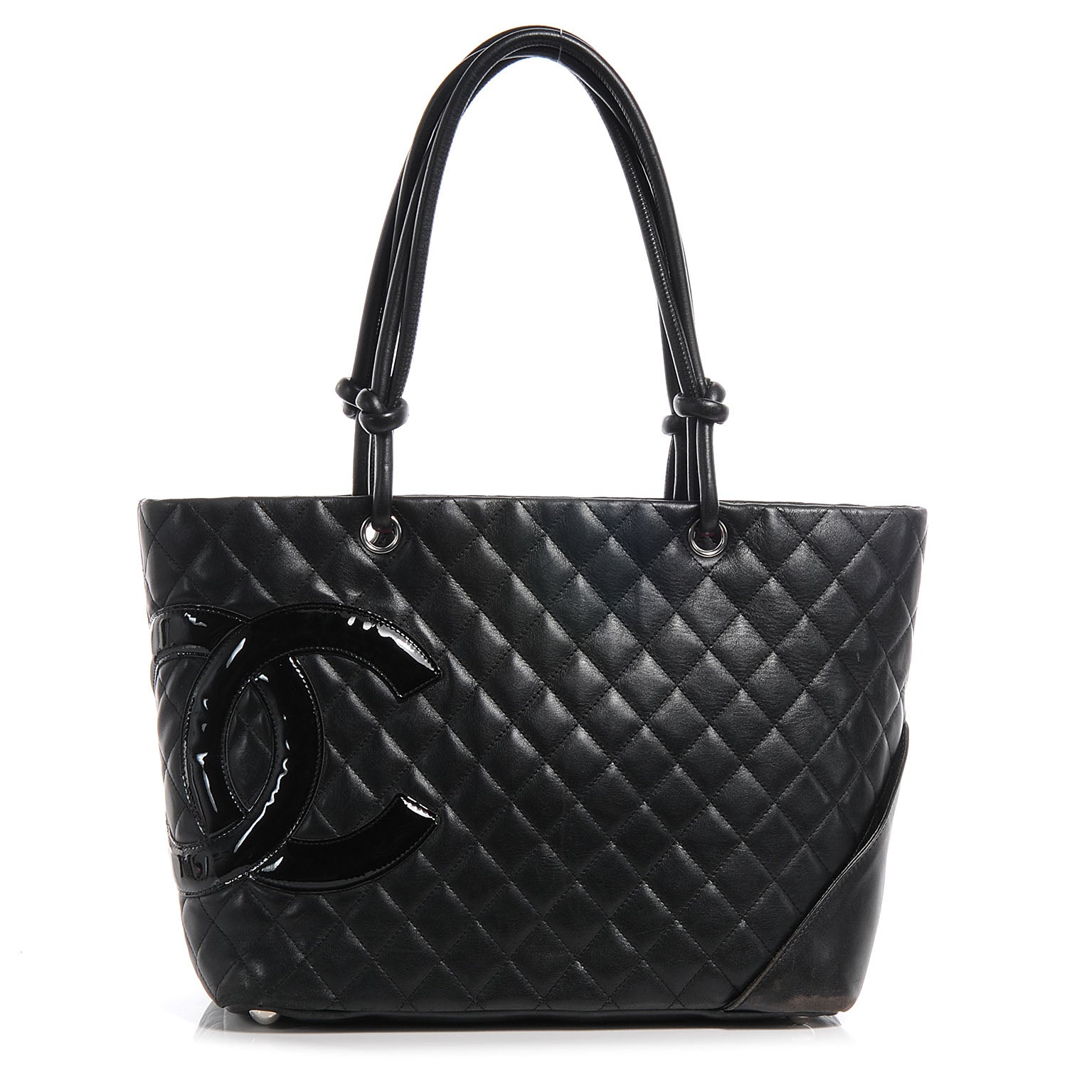 Chanel Calfskin Quilted Large Cambon Tote Black 1 of 7