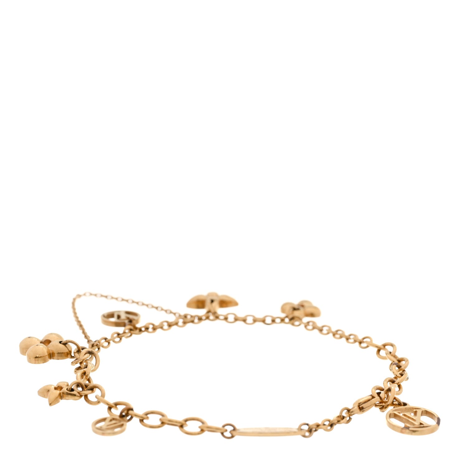 Louis Vuitton Metal Monogram Blooming Supple Bracelet 3 of 6