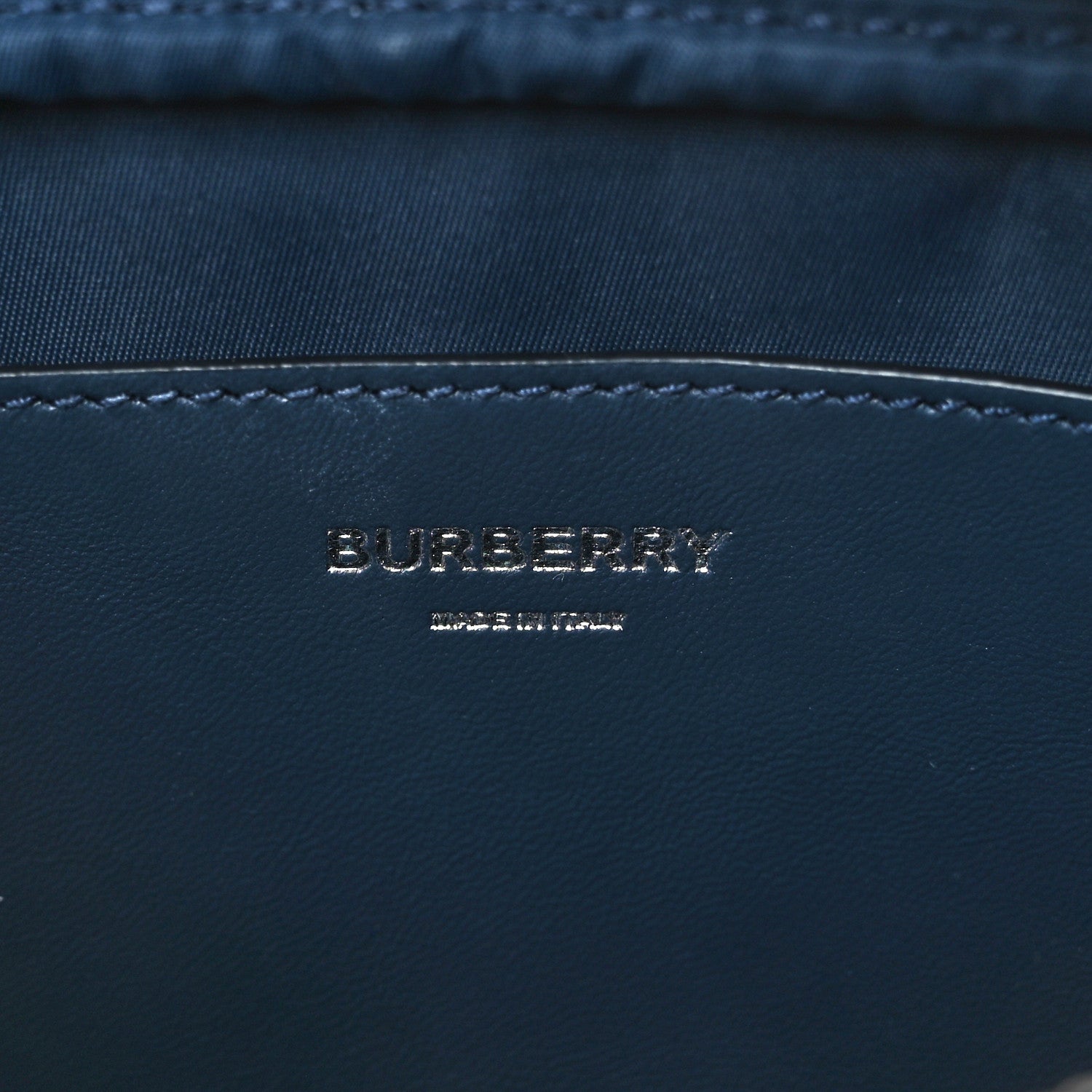 Burberry Calfskin Demin Check Small Lola Camera Bag Navy 5 of 7