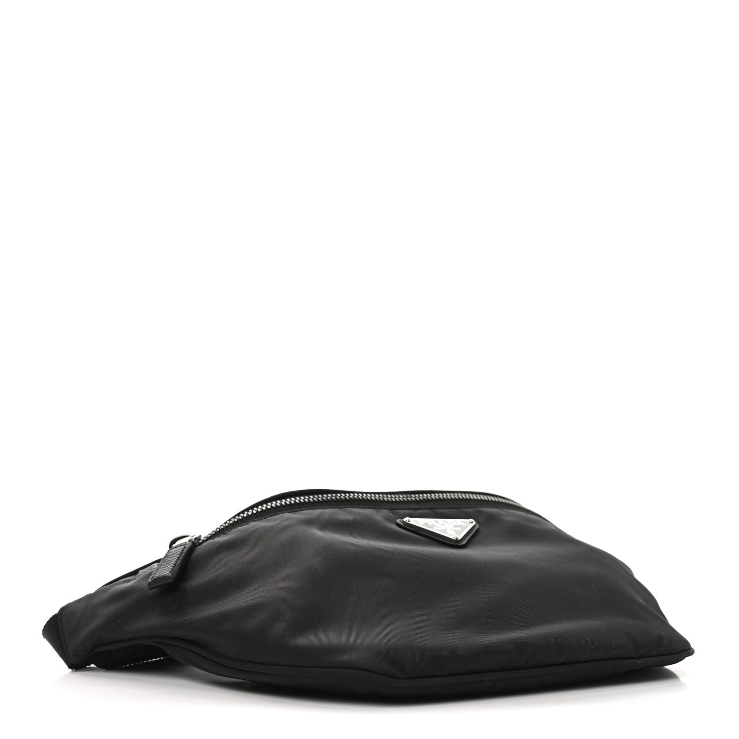 Prada Tessuto Re-Nylon Saffiano Belt Bag Black 3 of 8