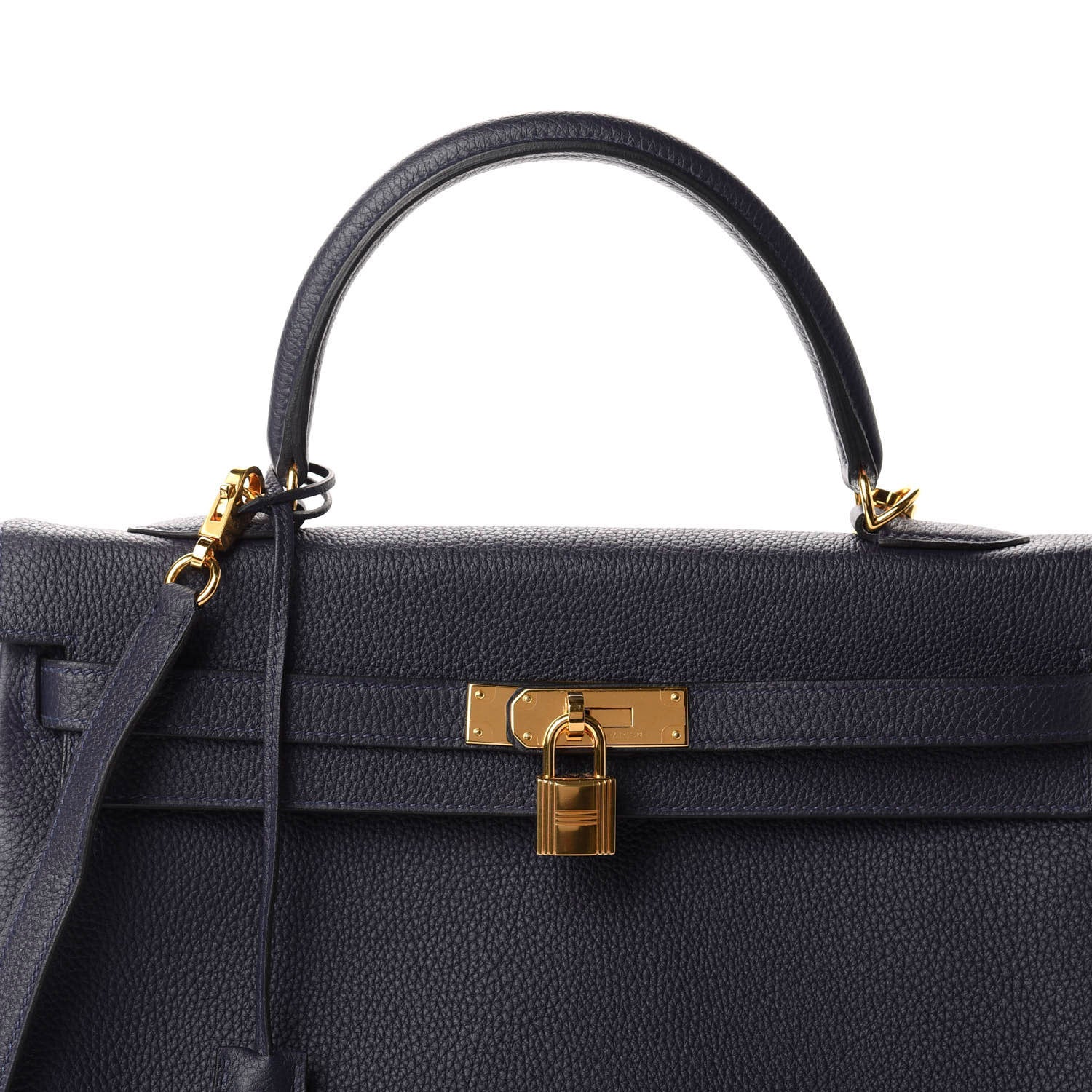 Hermes Togo Kelly Retourne 35 Bleu Nuit 15 of 15