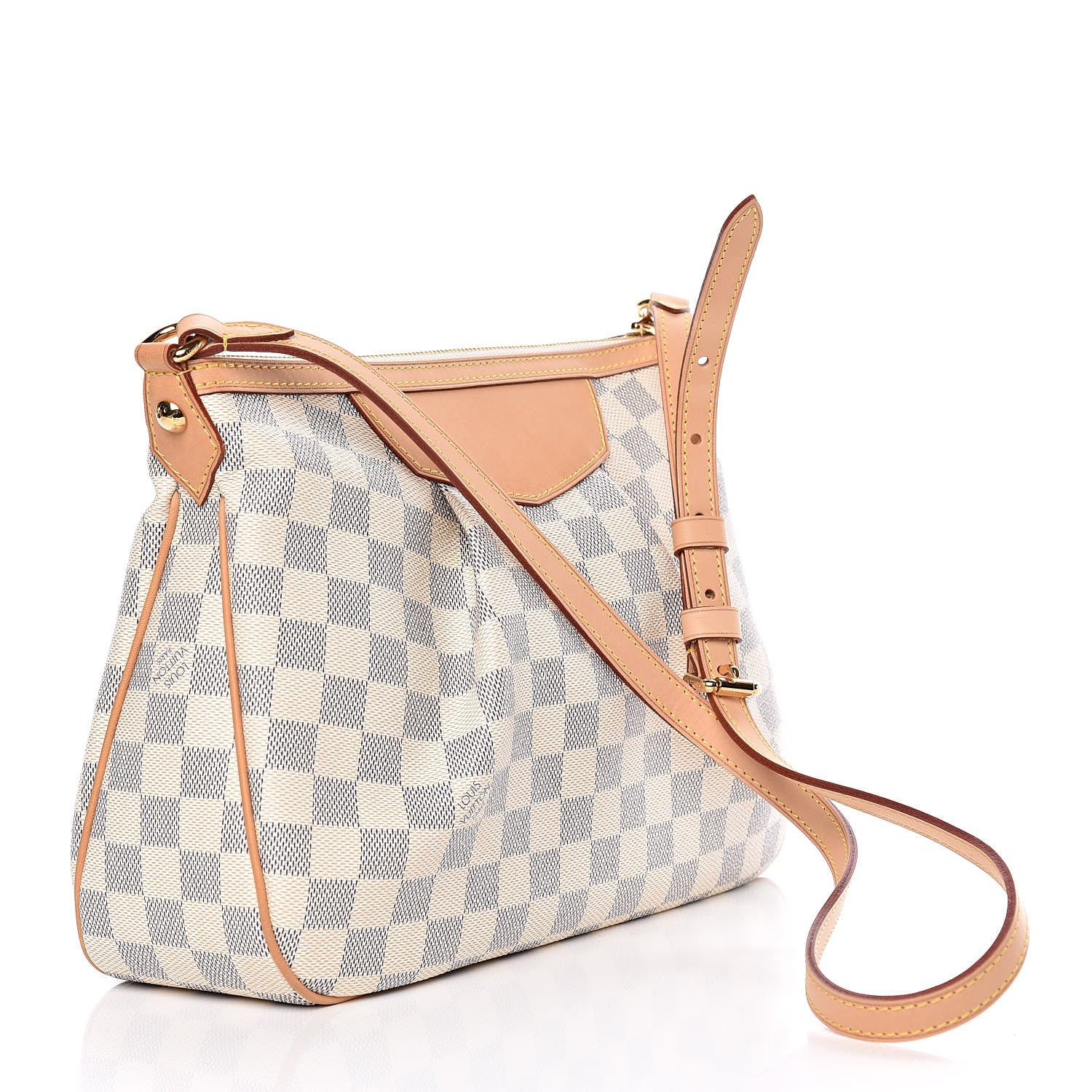 Louis Vuitton Damier Azur Siracusa PM 3 of 9
