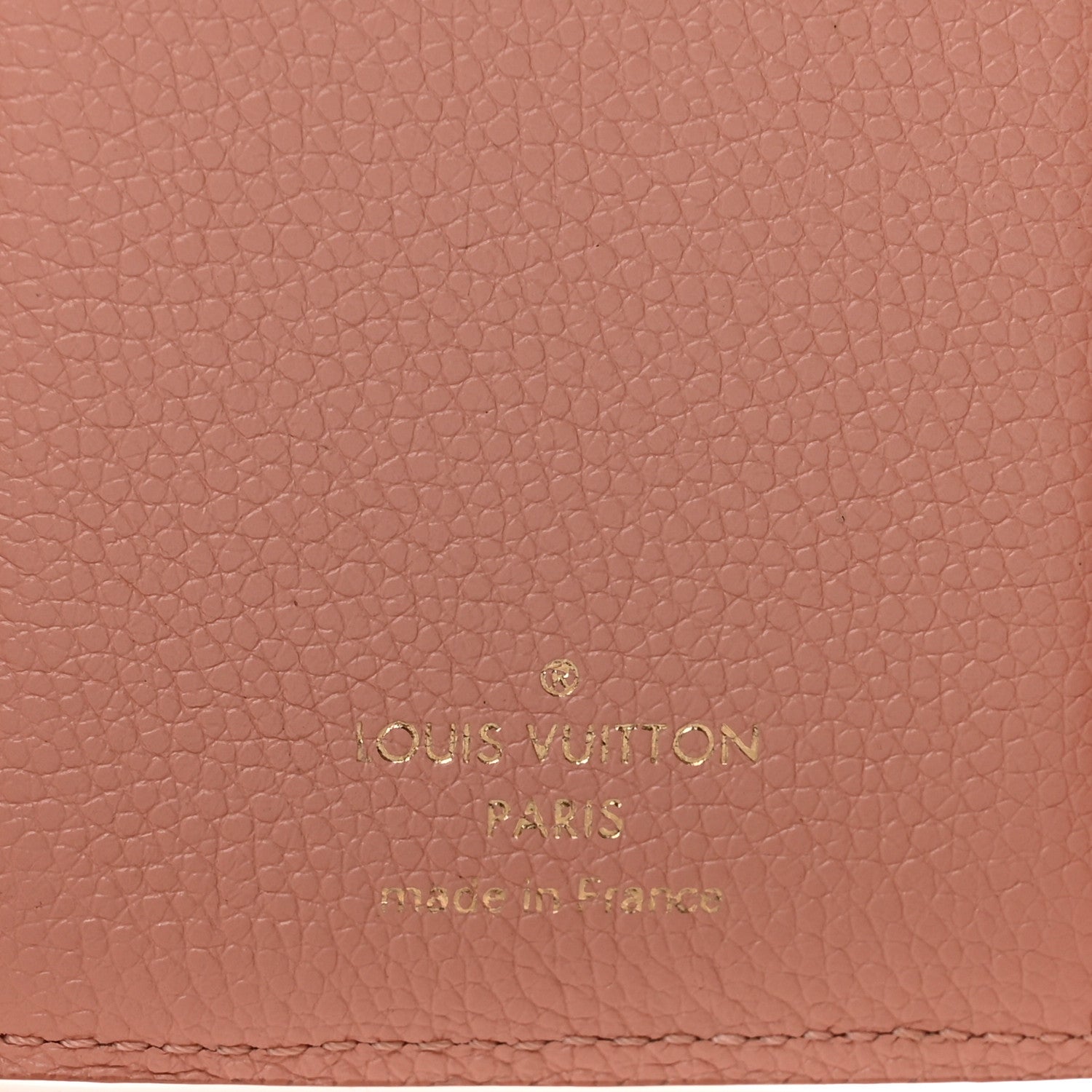 Louis Vuitton Empreinte Monogram Giant Victorine Wallet Rose Trianon Creme 6 of 12