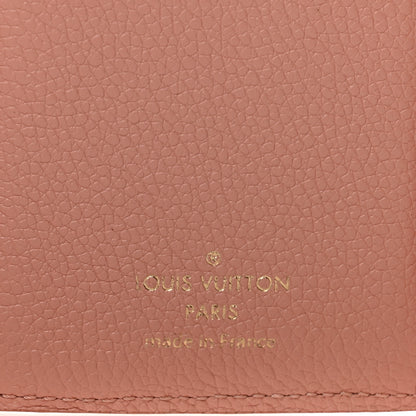 Louis Vuitton Empreinte Monogram Giant Victorine Wallet Rose Trianon Creme 6 of 12