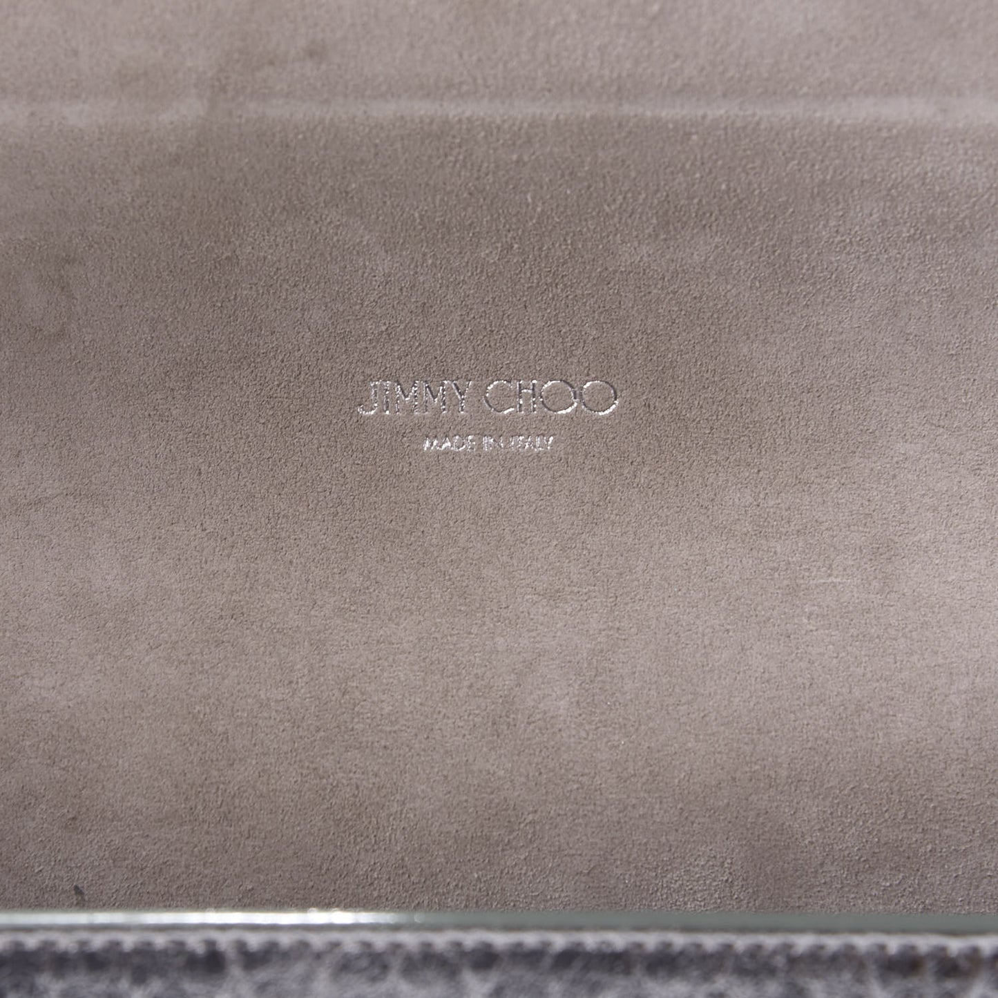 Metallic Grainy Calfskin Lockett Petite Shoulder Bag Platinum
