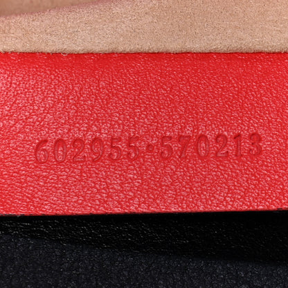 Alexander McQueen Calfskin Two Tone Drop Chain Shoulder Bag Red 7 of 9