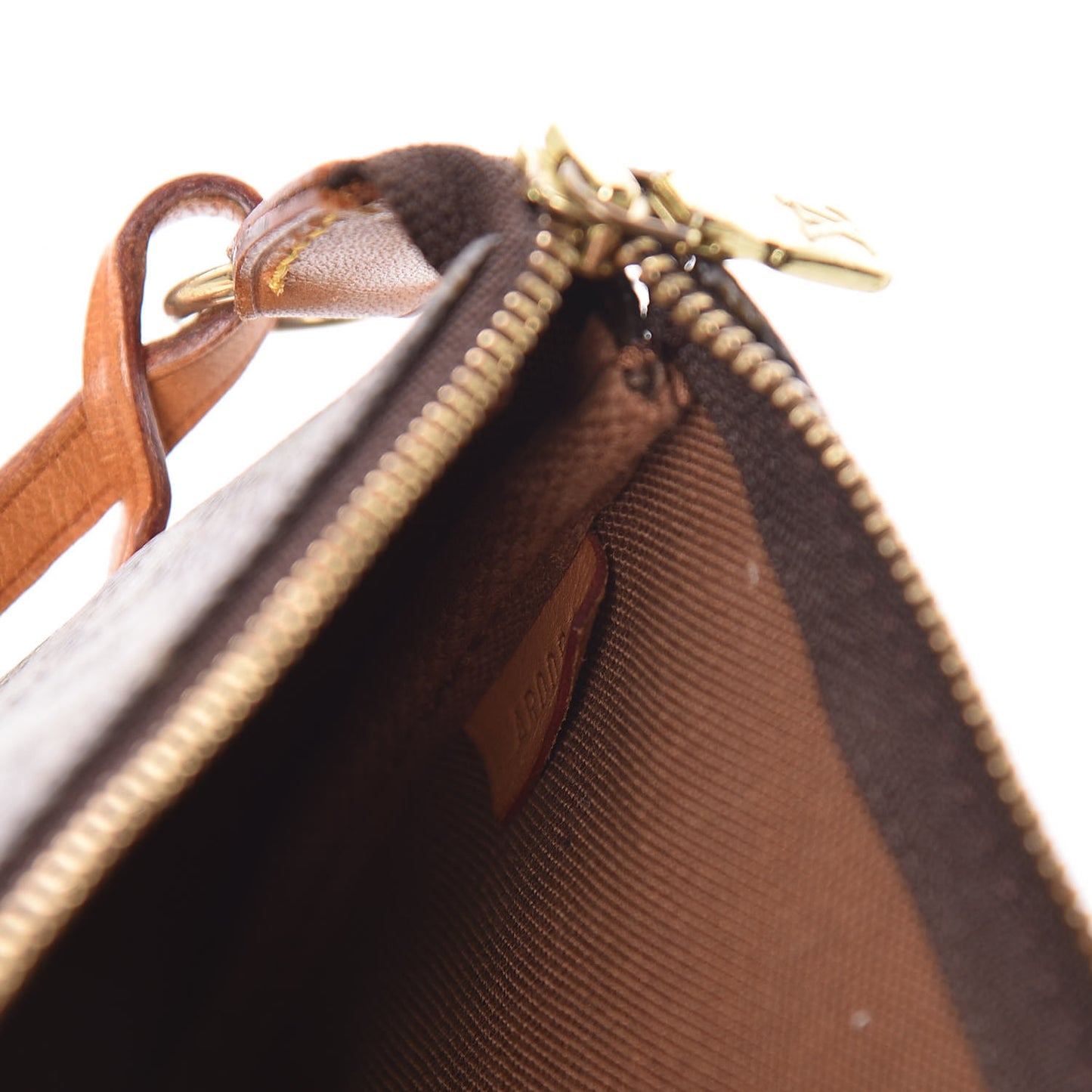 Monogram Graffiti Pochette Accessories Kaki