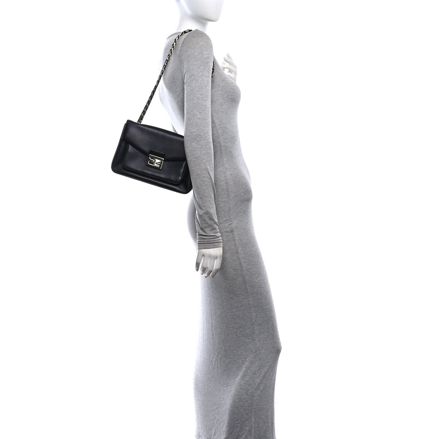 Nappa Be Baguette Crossbody Bag Black