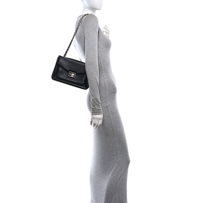 Fendi Nappa Be Baguette Crossbody Bag Black 2 of 10