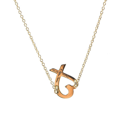 Tiffany 18K Yellow Gold Mini Paloma Picasso Loving Heart Pendant Necklace 4 of 7