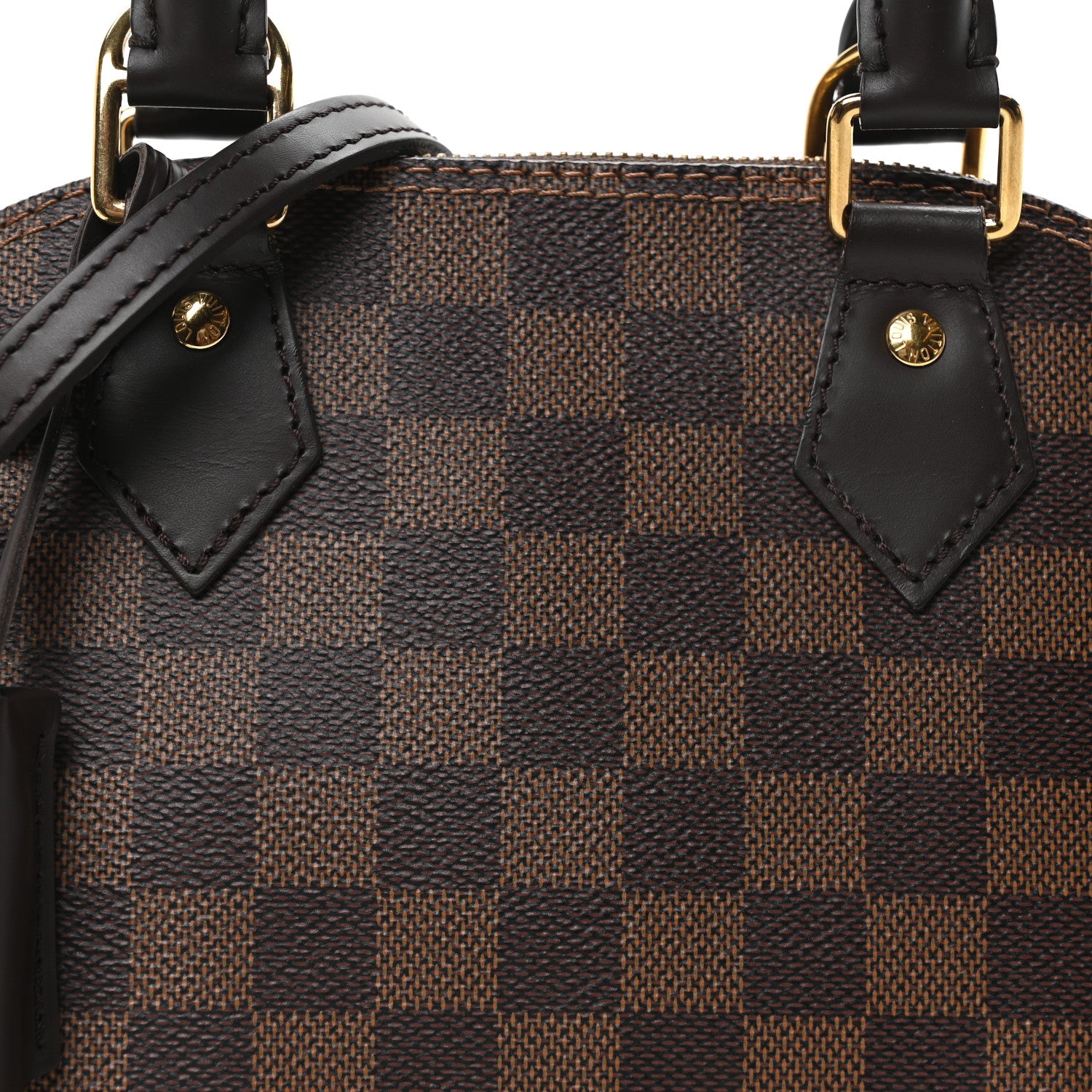 Louis Vuitton Damier Ebene Alma BB 7 of 9