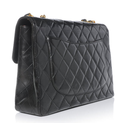 Chanel Lambskin Jumbo Flap Black 5 of 10