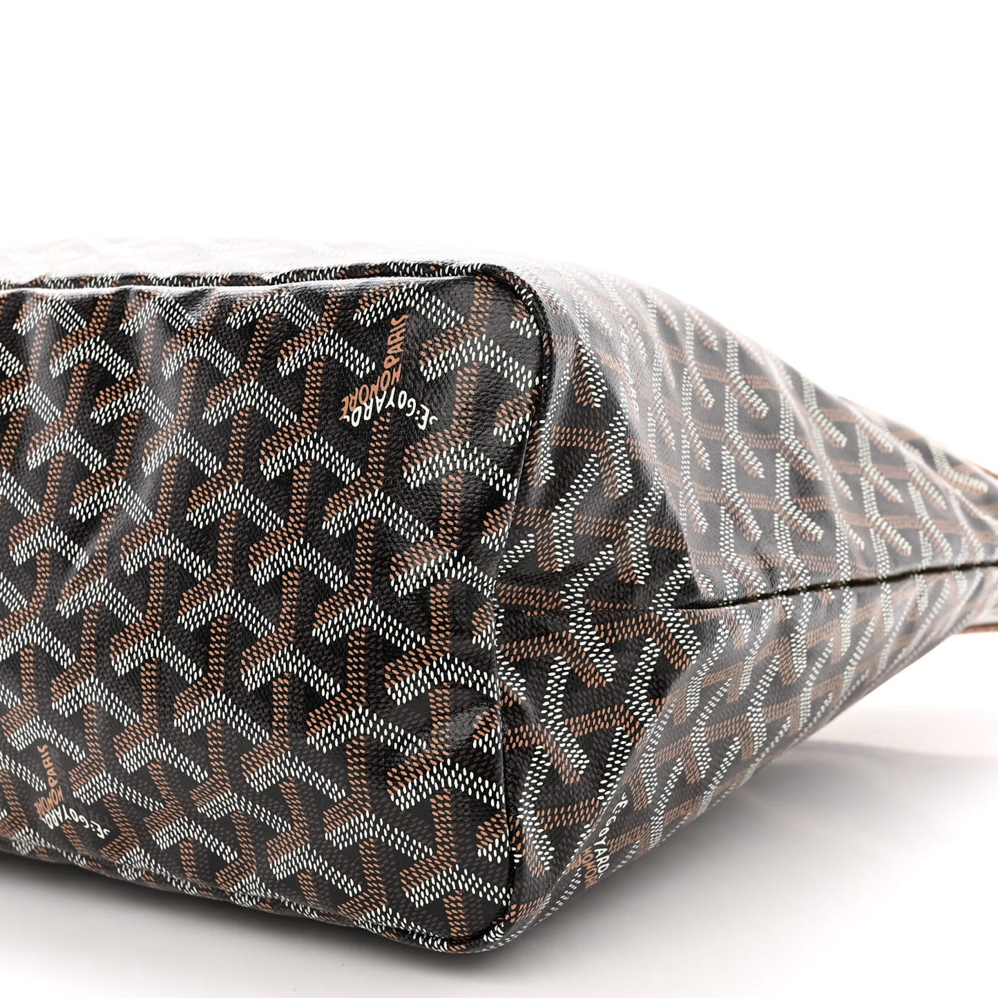 Goyardine Boheme Hobo Black Gold