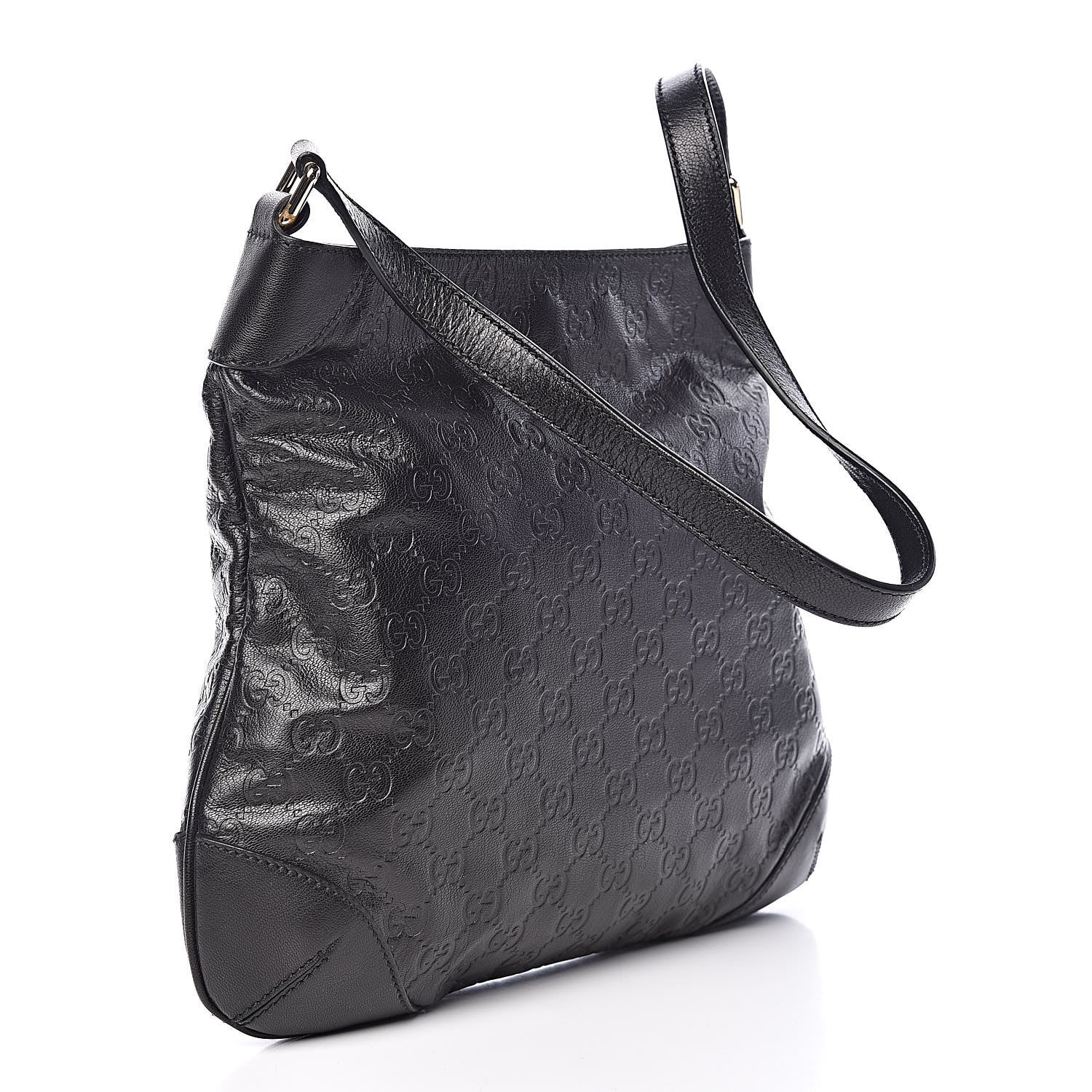 Gucci Guccissima Hobo Black 3 of 9