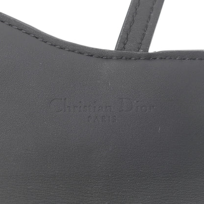 Christian Dior Ultra Matte Calfskin Nano Saddle Chain Pouch Black 6 of 7