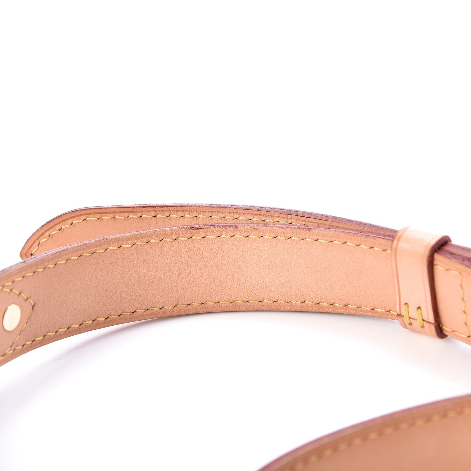 Louis Vuitton Vachetta 25mm Adjustable Shoulder Strap VVN 3 of 4