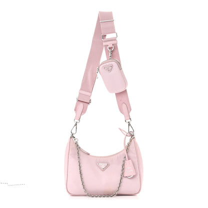 Prada Nylon Re-Edition 2005 Shoulder Bag Alabastro 1 of 14