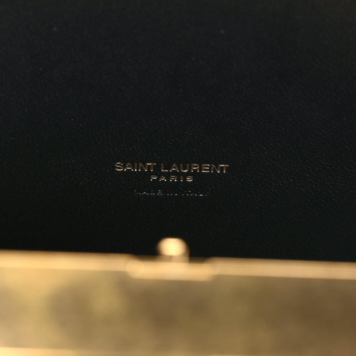 Plexiglass Monogram Minaudiere Tuxedo Box Clutch Pale Sun Oro Antico