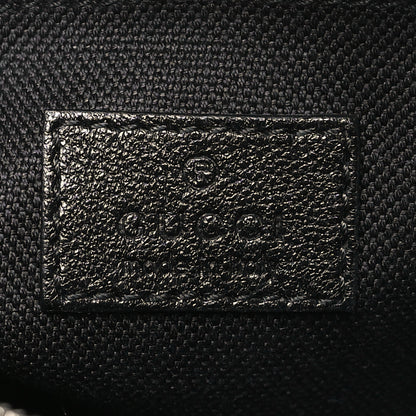 Gucci Sakai Be Green Calfskin Diagonal Stitched Mini Blondie Shoulder Bag Black 6 of 10