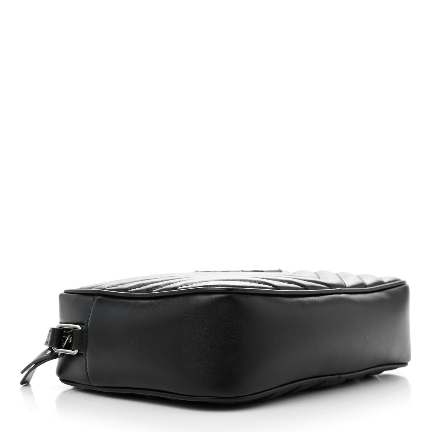 Calfskin Matelasse Monogram Lou Camera Bag Black