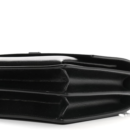 Saint Laurent Calfskin Large Monogram Sunset Black 8 of 8