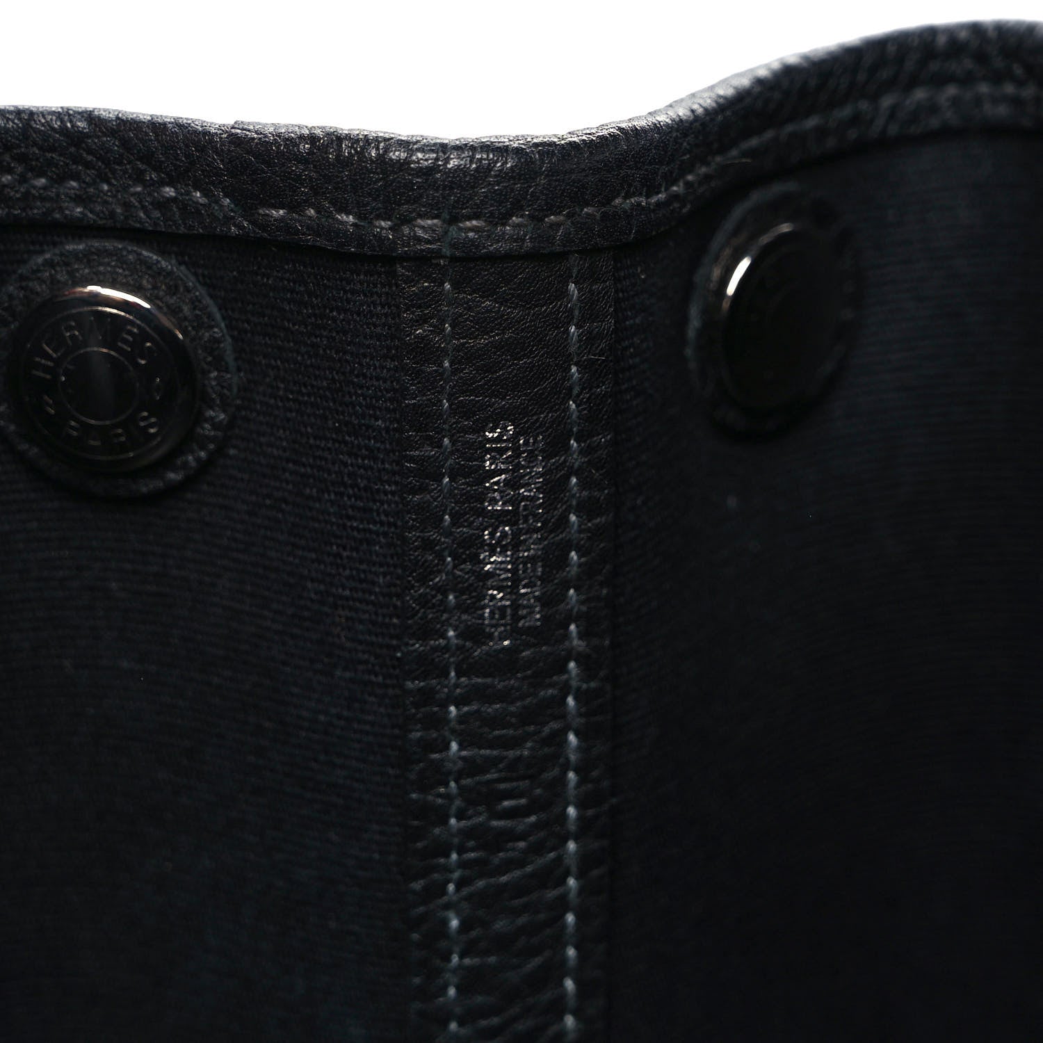 Hermes Toile Buffle Garden Party 30 TPM Black 6 of 8