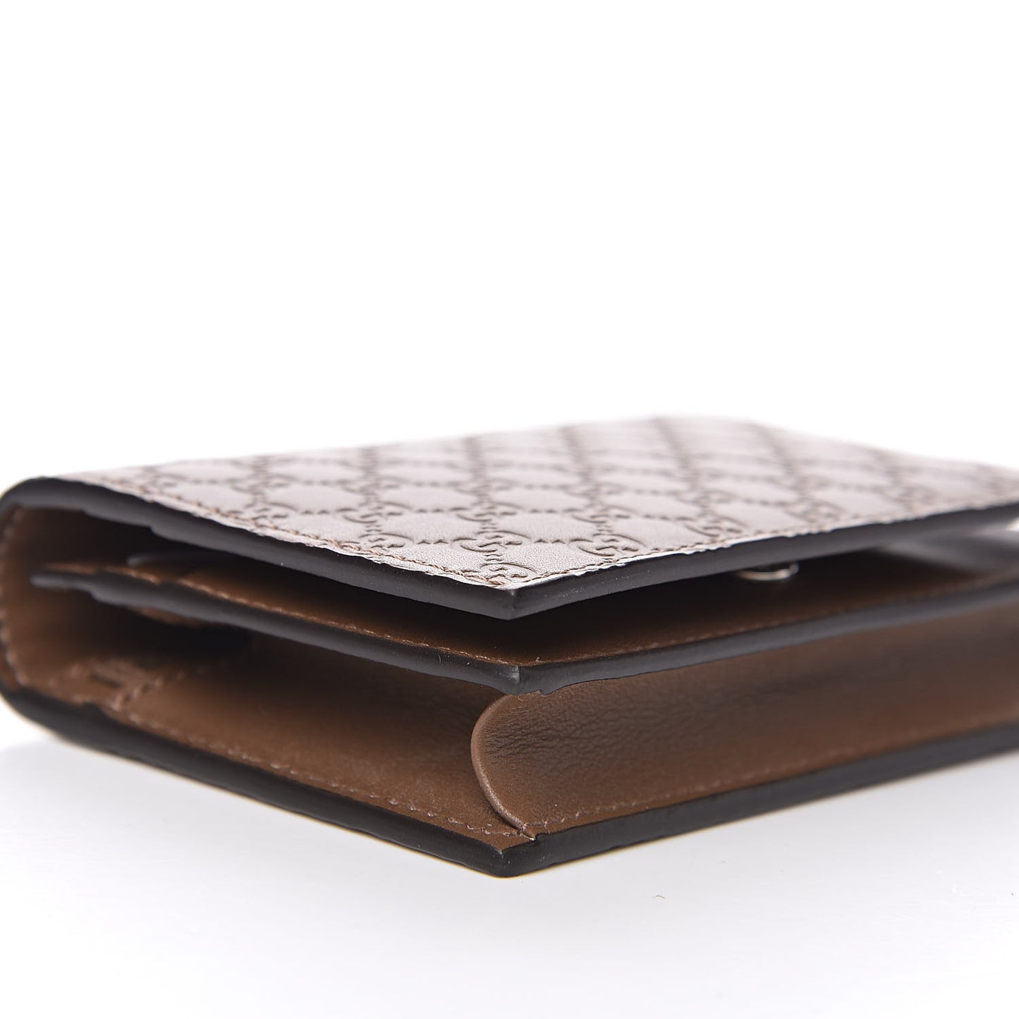 Microguccissima Card Case Wallet Acero