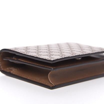 Gucci Microguccissima Card Case Wallet Acero 7 of 9