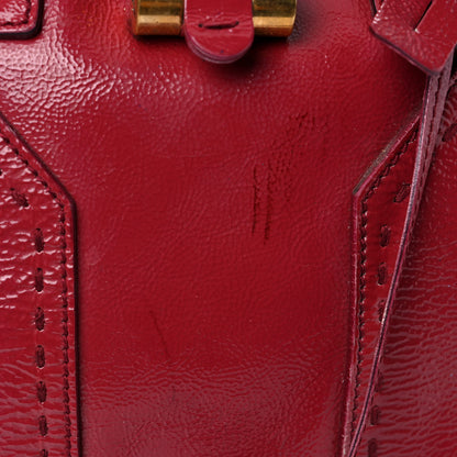 Saint Laurent Patent Calfskin Medium Muse Red 24 of 32