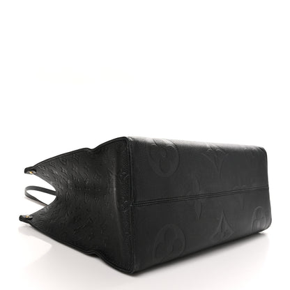 Louis Vuitton Empreinte Monogram Giant Onthego GM Black 4 of 9