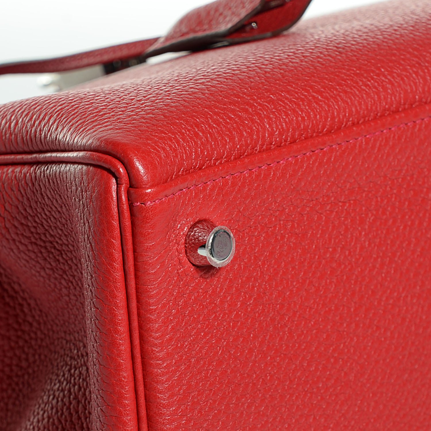 Hermes Togo Kelly Retourne 35 Rouge Casaque 8 of 28