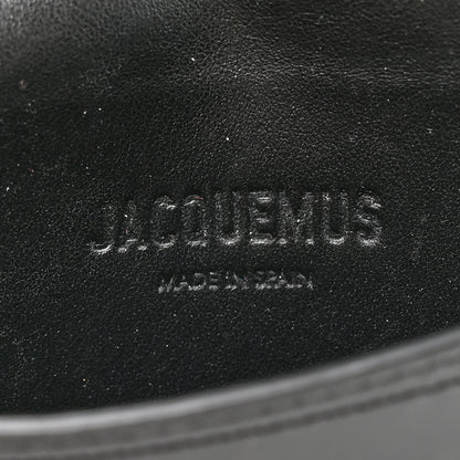 Jacquemus Smooth Calfskin Mini Le Porte Azur Envelope Wallet Black 6 of 10