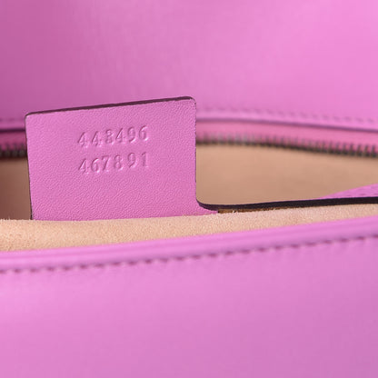 Gucci Calfskin Matelasse Medium GG Marmont Shoulder Bag Candy Mousse 6 of 9