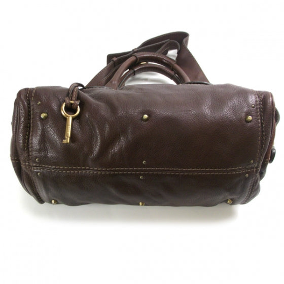 Chloe Leather Paddington Chocolate 4 of 18