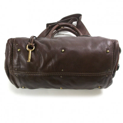 Chloe Leather Paddington Chocolate 4 of 18